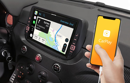 Online Navigation with Apple CarPlay - X903D-F