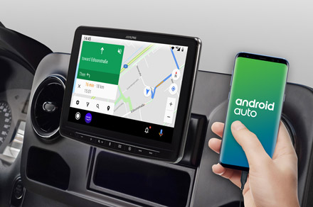 INE-F904S907 - Online Navigation with Android Auto